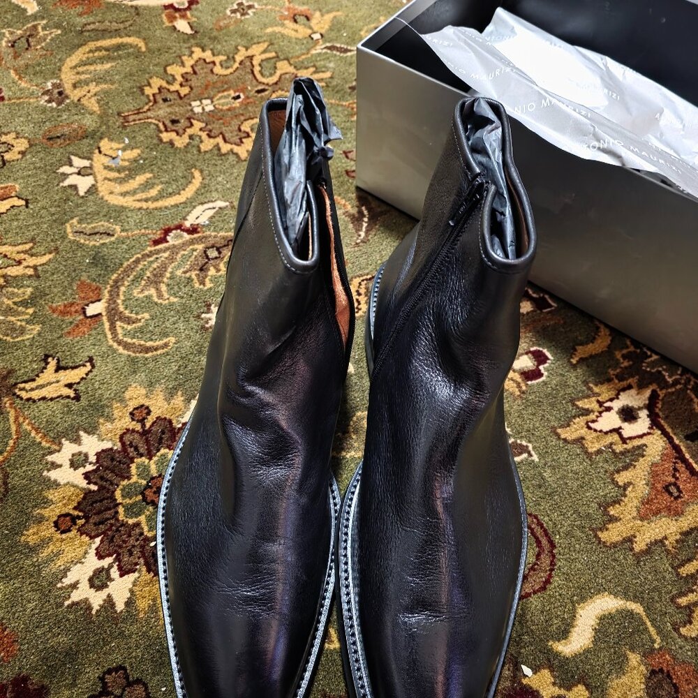 antonio maurizi low boots ITaly brand new 12